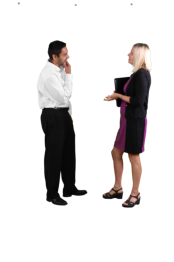 talking